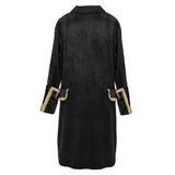 Boland Pirate Jacke Männer Polyester Schwarz Gold Größe 52