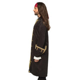 Boland Pirat Jacke Polyester Männer Schwarz Gold Größe XL (54)