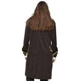 Boland Pirat Jacke Polyester Männer Schwarz Gold Größe XL (54)
