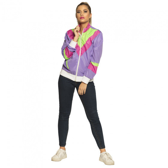 Boland Trainingsjacke Retro Ladies Polyester Größe m