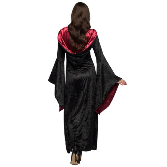 Boland Vampire Herrin Kostüm Damen schwarz. Rote Größe 36 38 (s)