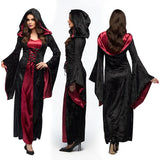 Boland Vampire Herrin Kostüm Damen schwarz. Rote Größe 36 38 (s)