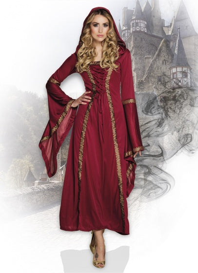 Boland Lady Gwendolyn Kostüm Damen Rot Größe 44 46
