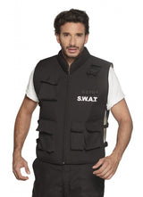 Boland Dress Up Swat-Officer Men Black Størrelse L XL