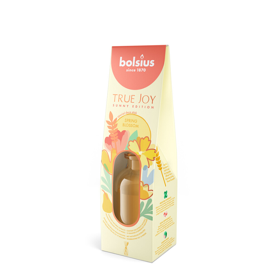 Bolsius Duftstäbchen True Joy Frühlingsblüte 80 ml