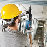 Bosch Blue GBH 2-28 F Kombihammer SDS-plus + Schnellspannbohrfutter im Koffer – 0611267600