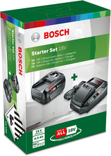 Bosch-Zubehör 1600a00zr8 | Starterset | 18v | 1 x 6,0 Ah Akku + AL1830 CV Ladegerät 1600a00zr8