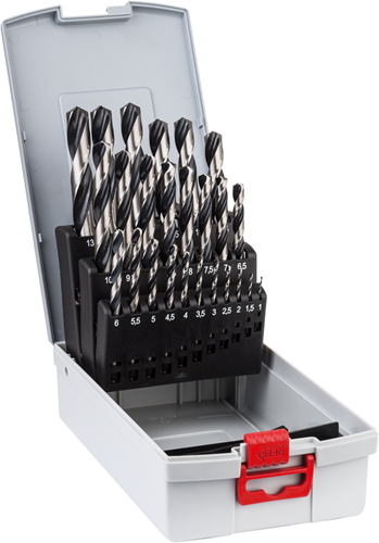 Bosch Zubehör HSS-Spiralbohrer | pointteq | 25-teilige Probox – 2608577352