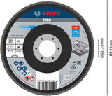 Bosch Zubehör 1 Fächerscheibe 125 x 571, am besten für Metall gerade, 80 - 2608607328