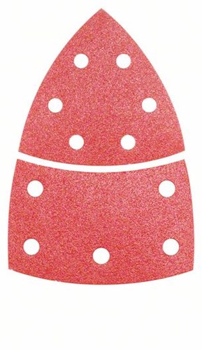Bosch - 10-teiliges Schleifblatt-Set 102 x 62, 93 mm, 120