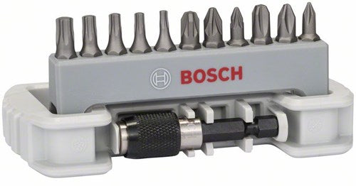 Bosch Zubehör 11-teiliges Schraubendreher-Bit-Set inklusive Bithalter – 2608522129
