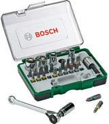 Bosch Zubehör 27-teiliges Ratschenset und Schraubendreher – 2607017160