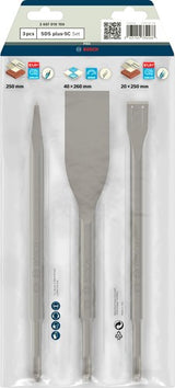 Bosch Zubehör 3-teiliges Profi-SDS-plus-Meißel-Set | 2607019159 - 2607019159