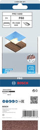 Bosch Schuurband X440 am besten für Holz und Farbe, P80