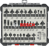 Bosch Zubehör 30-teiliges Mischfräser-Set - Schaftdurchmesser 6 mm - 2607017474