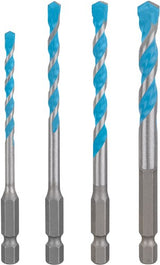 Bosch accessoires 4-delige set universeelboor hex-9 multiconstruction 4 5 6 8 - 2608902368