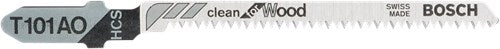 Bosch Zubehör 5x Clean für Holzstichsägeblatt T101AO - 2608630031