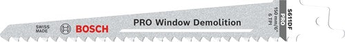 Bosch Zubehör 5x Säbelsägeblatt schwer für Holz und Metall S611DF - 2608656258