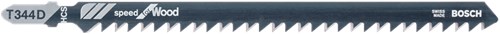Bosch Zubehör 5-fach Geschwindigkeit für Holzstichsägeblatt T344D – 2608633a34