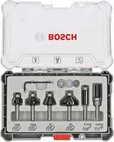 Bosch Zubehör 8-teiliges Mischfräserset - Schaftdurchmesser 6 mm - 2607017468