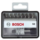 Bosch Zubehör Bit-Set | extra hart s3 | robustline | 9-teilig | 2607002562 - 2607002562