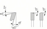 Bosch accessoires cirkelzaagblad expert for construct wood 165x20x2.0 1.3x24t - 2608644137