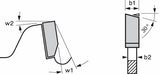 Bosch accessoires cirkzb expert lampanel 140x20x1.8 1.3x42