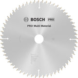 Bosch accessoires cirkelzaagblad multi material 254 x 30 x 3,2 mm, 60 1st - 2608640449