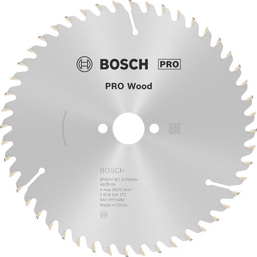 Bosch accessoires cirkzb opt 160x20 16x1,8 48t wz