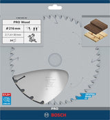 Bosch Zubehör Kreissägeblatt Optiline Wood | 216 x 30 x 2,0 mm | 24t | 1 Stück - 2608640431