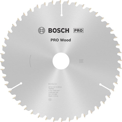 Bosch Zubehör Kreissägeblatt Optiline Wood 216 x 30 x 2,0 mm, 48 1St - 2608640432
