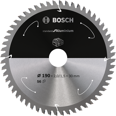 Bosch accessoires cirkelzaagblad st aluminium 190x30x2 1.5x56t - 2608837771