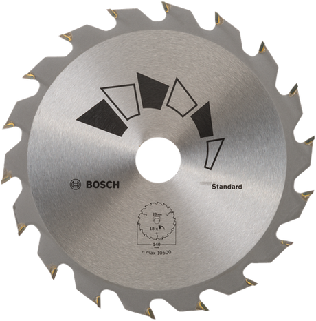 Bosch Zubehör Kreissägeblatt Standard 140x20 T18 - 2609256b54
