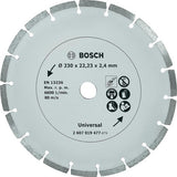 Bosch accessoires diamantschijf universeel | 230mm - 2607019477