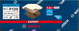 Bosch Zubehör Expert C470 Schleifpapier 115 x 107 mm, K 120, 50 Stück – 2608901657