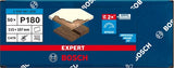 Bosch Zubehör Expert C470 Schleifpapier 115 x 107 mm, K 180, 50 Stück – 2608901658