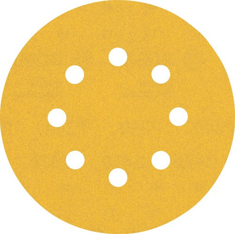 Bosch Zubehör Expert C470 Schleifpapier für Exzenterschleifer 125 mm, 8 Löcher, K240 50-teilig – 1 Stück – 2608900914