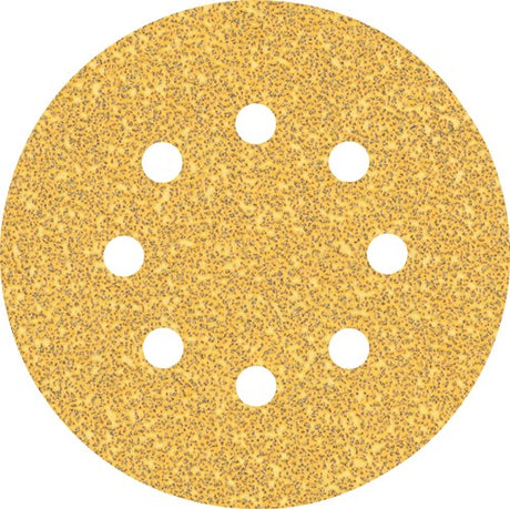 Bosch Zubehör Expert C470 Schleifpapier für Exzenterschleifer 125 mm, 8 Löcher, K40 5-teilig – 2608900803