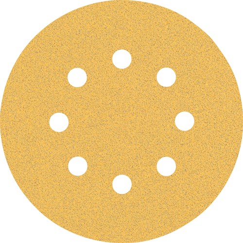 Bosch Zubehör Expert C470 Schleifpapier für Exzenterschleifer 125 mm, 8 Löcher, K80 50-teilig – 1 Stück – 2608900910