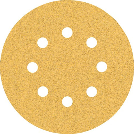 Bosch Zubehör Expert C470 Schleifpapier für Exzenterschleifer 125 mm, 8 Löcher, K80 50-teilig – 1 Stück – 2608900910