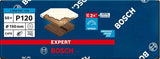 Bosch Zubehör Expert C470 Schleifpapier für Exzenterschleifer 150 mm, Mehrloch, K120 50-teilig – 1 Stück – 2608901139