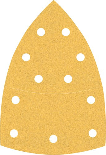 Bosch Zubehör Expert C470 Schleifpapier für Multischleifer 102 x 62 mm, 93 mm, K120 10-teilig – 5 Stück – 2608900888