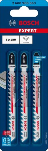 Bosch Zubehör Bosch Expert Serie „Faserputz“ – Stichsägeblatt – 100 mm – für Gipskarton und Zementfaser