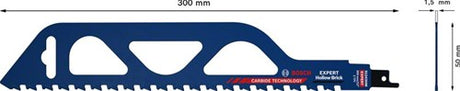 Bosch Zubehör Expert 'Hollow Brick' S 1243 HM Säbelsägeblatt 1 Stück - 1 Stück - 2608900417