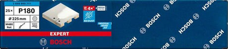 Bosch 25x Expert M480 Schleifnetz für Gipskartonschleifer 225 m...