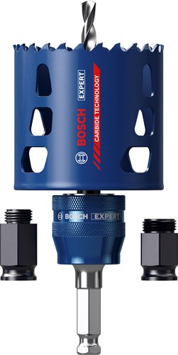Bosch accessoires expert multi material power change plus gatzagenset | 68 x 60 mm - 2608901911