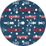 Bosch Zubehör Expert Schleifscheibe O780 mit Folienträger, 150 mm, G240, 6x - 2608902445
