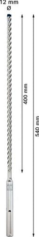 Bosch Accessories Expert SDS Max-8x Schrank 12 x 400 x 540 mm – 1 Stück(e) – 2608900202