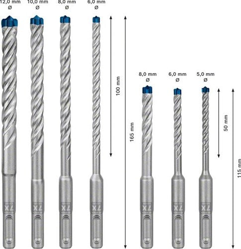 Bosch-Experte SDS-Plus-7x Hamerboorset