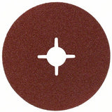 Bosch Zubehör Fiberschleifscheibe 125 R444, Experte für Metall, 80 - 2608605477